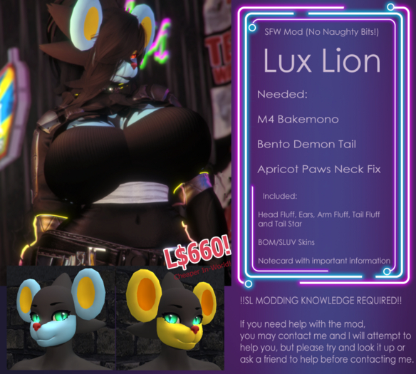 KC ~ Lux Lion Mod