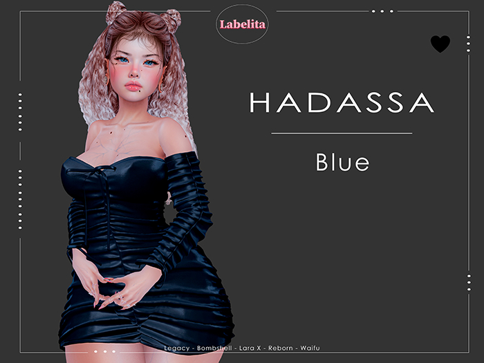 [LABELITA] Hadassa Dress Blue