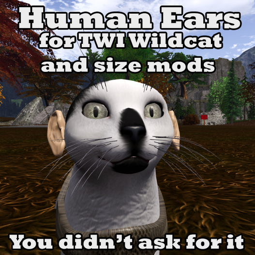 [ZF] Human Ears for TWI Wildcat (All Sizes)