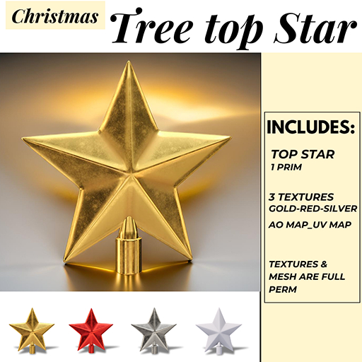Christmas Tree top Star