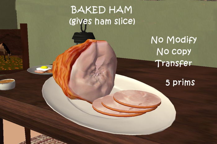 Baked Ham on Platter
