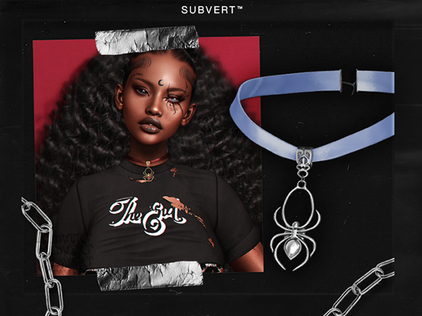 + sv. / the dark widow choker 
