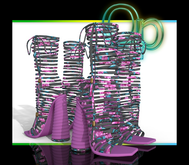 Floral Gloria Heels Legacy