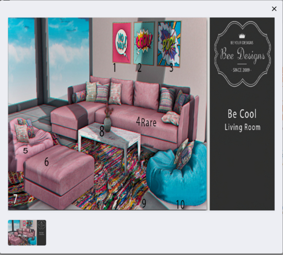 04 Bee Designs Be Cool RARE