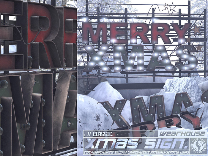 WeArH0uSE [xmas sign] Classic