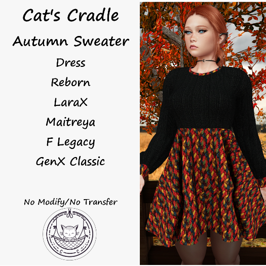 *CC* Sweater Dress - Autumn