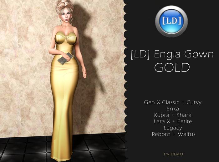 [LD] Engla Gold Gown