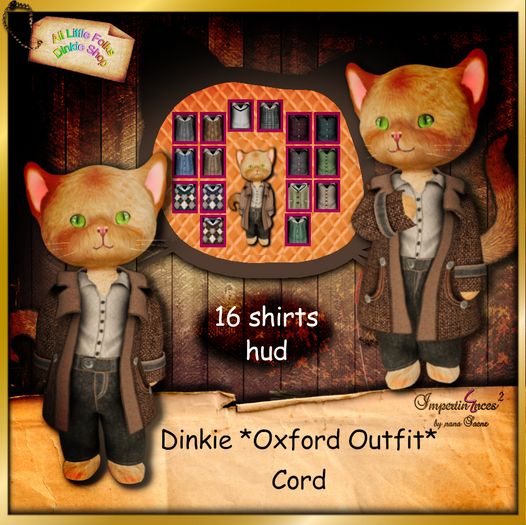 ALF - Dinkie oxford outfit  cord
