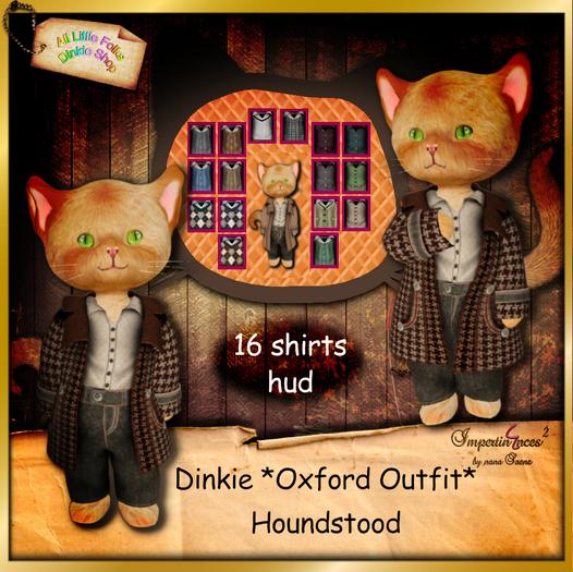 ALF - Dinkie oxford outfit  houndstood