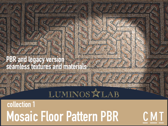 LL Mosaic Floor Pattern PBR Full Perm