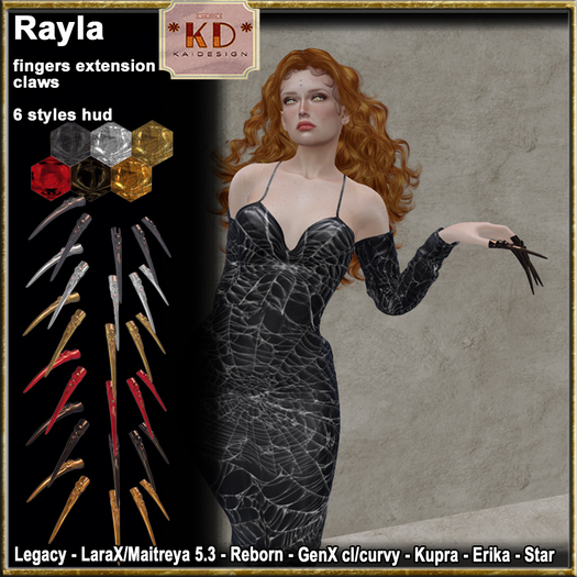 DEMO *KD* Rayla finger claws  - Unpacked
