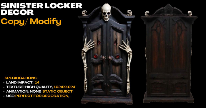 [NE] Sinister Locker decor