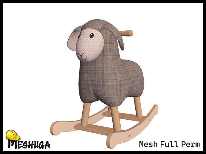 Meshuga Kids - Rocking Lamb FULL PERM MESH