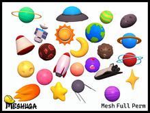Meshuga Kids - Space Pack FULL PERM MESH