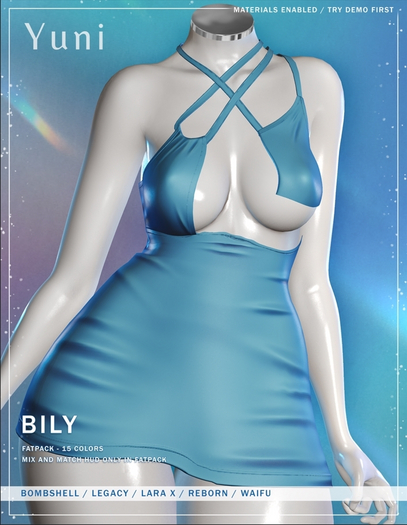 Yuni - Bily Dress - Fatpack 