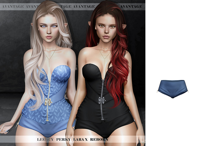 *Avantage* Shorts Donna Blue