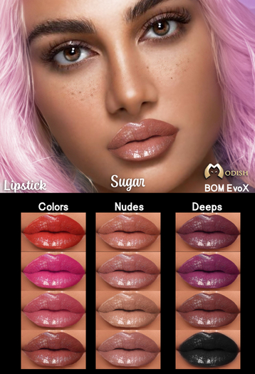 ::Modish:: Sugar -[Fatpack] Bom EvoX Lipsticks