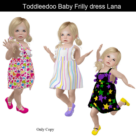 Toddleedoo Baby Frilly dress Lana