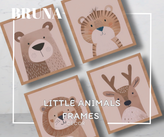 BRUNA - Little Animals Frames