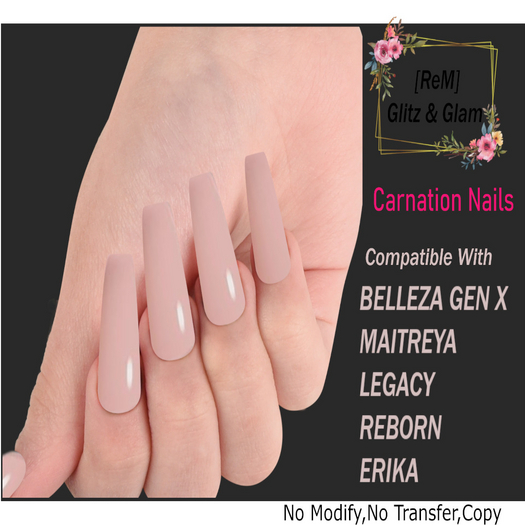 [ReM]  Carnation Nails