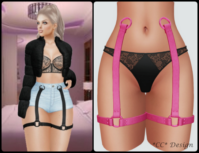(156) *CC* Naomi Harness Deeppink
