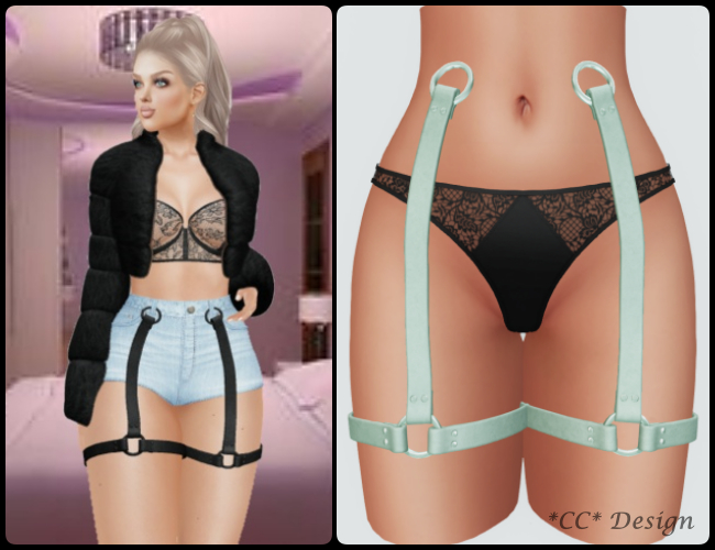 (156) *CC* Naomi Harness Darkseagreen