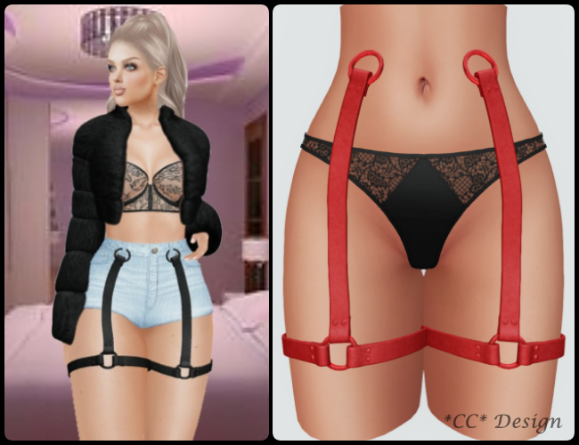 (156) *CC* Naomi Harness Darkred