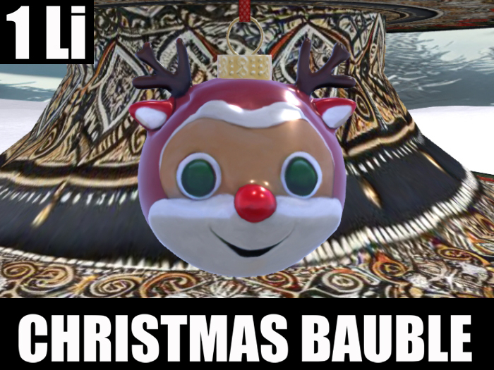 Christmas Bauble Rudolph