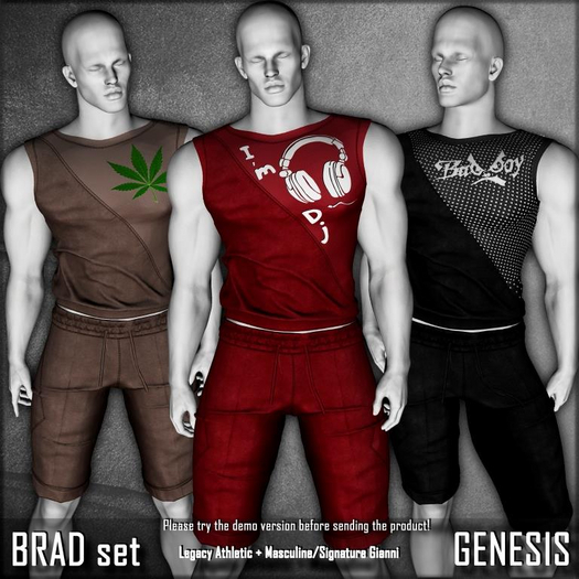 *GENESIS- BRAD   set FULLPACK
