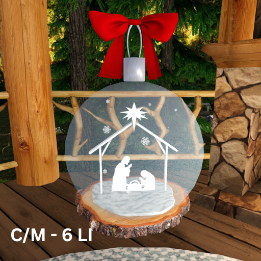 Snow Globe - Nativity BOXED