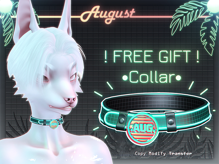 [• AUGUST •] - Collar FREE GIFT