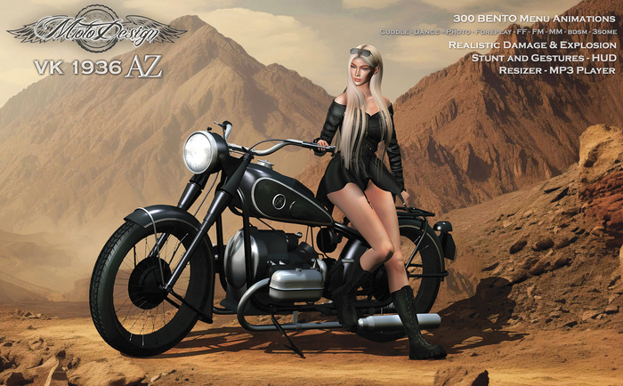 Motorcycle - MotoDesign - VK 1936 - AZ