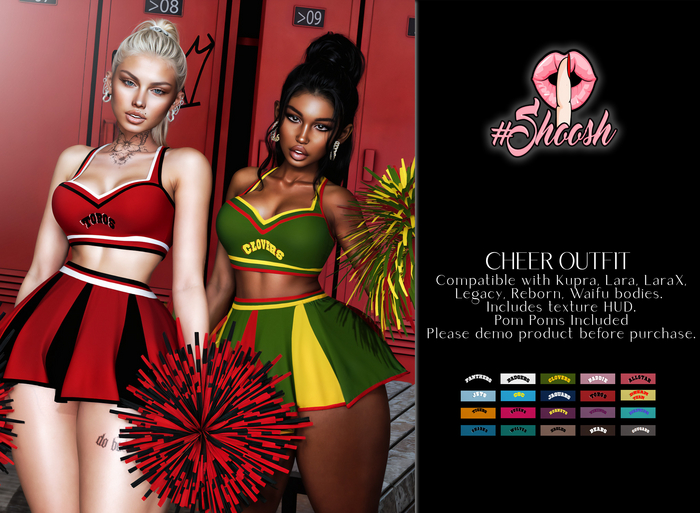 #SHOOSH - Cheer Outfit [FATPACK]