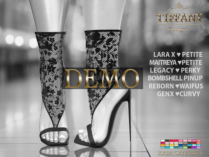 ::TD:: Kaia Sandals [Mesh] DEMO + Lara X