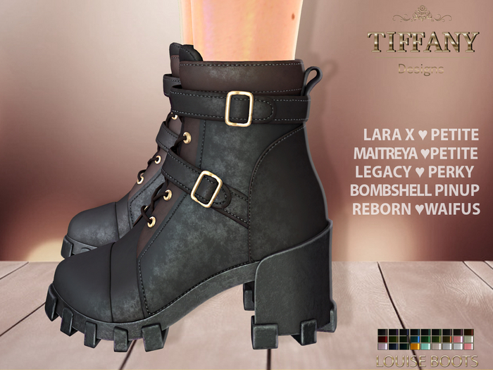 ::TD:: Louise Boots [Mesh] + Lara X