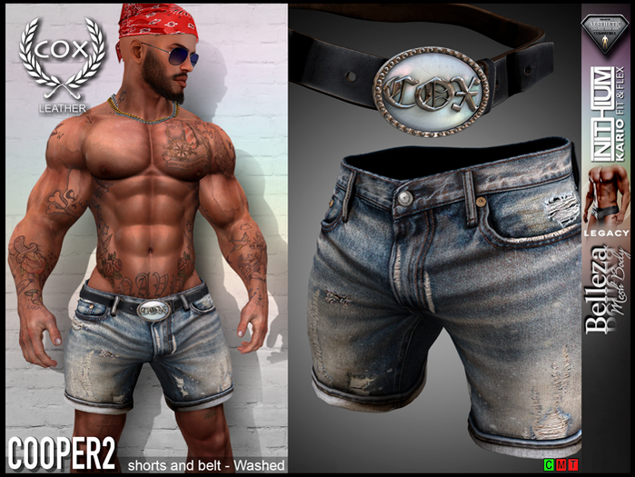 COOPER2 Shorts Sand Washed