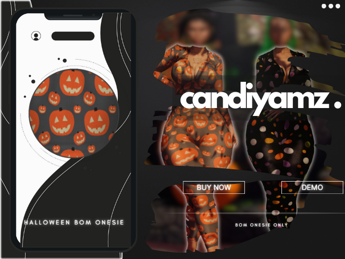 *CY* Halloween . Pumpkin . Onesie // (Add)