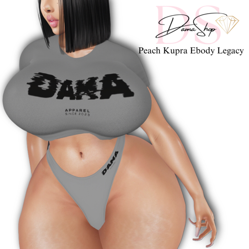 DAMA SHOP APPAREL SET (GRAY)