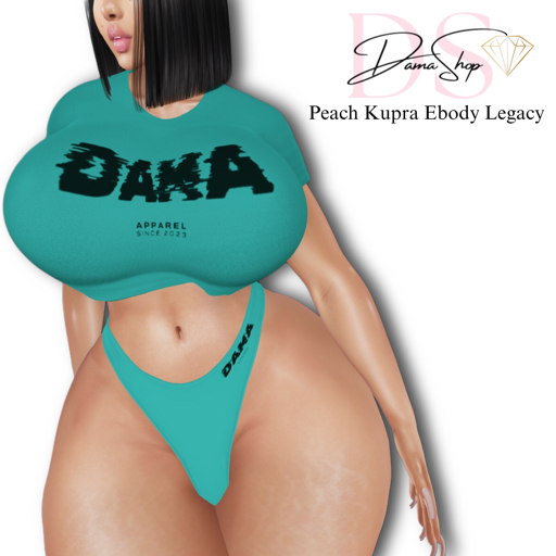 DAMA SHOP APPAREL SET (MINT BLUE)