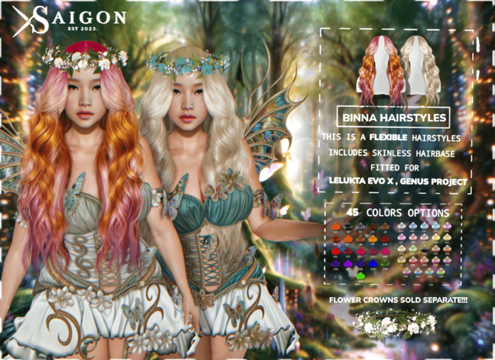 SaiGon - " Binna Hairstyles " PACKS