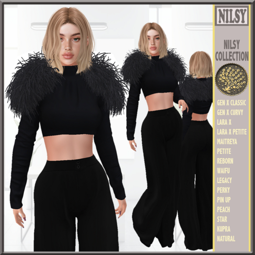 FRINGE SHOULDER TOP,PANTS&BOOTS