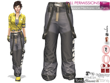 Full Perm Space Mechanic Girl Pants With Tools Belt Slink Maitreya Belleza Tonic Ocacin Ebody Reborn Legacy