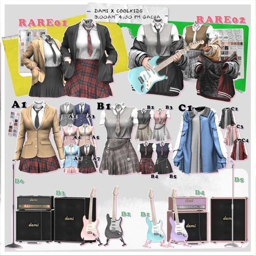 DAMI_9:00AM~4:30PM GACHA _ RARE02 /maitreya