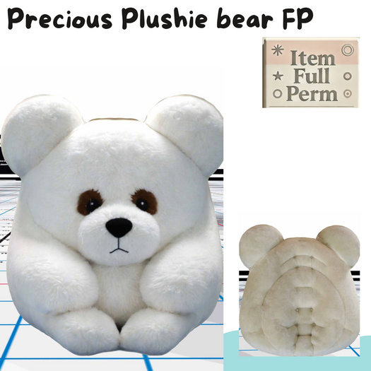 (AL) Precious Plushie bear FP