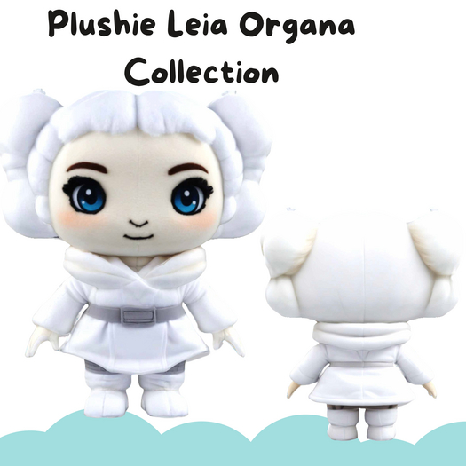 (AL) plushie Leia Organa