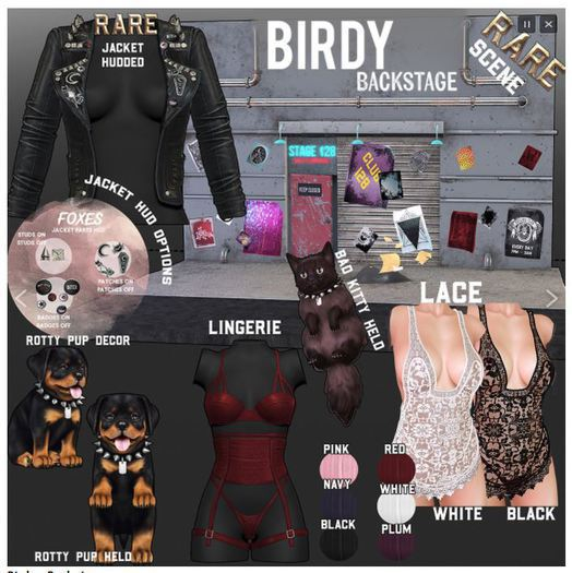 Birdy - Backstage - Lingerie Navy