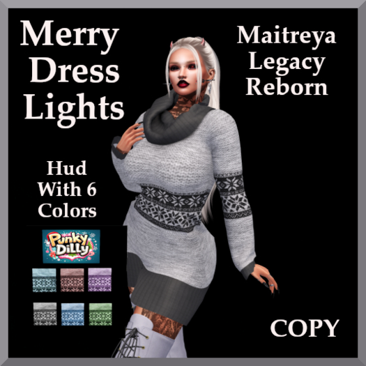 (PD) Merry Dress - Light Pack 