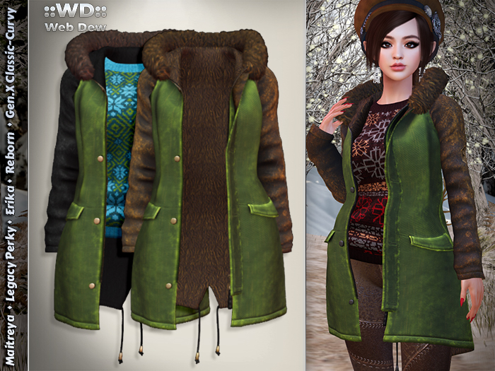 ::WD:: Parka [Female] - Lime