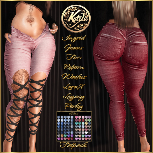 [K-Style] INGRID JEANS - FATPACK