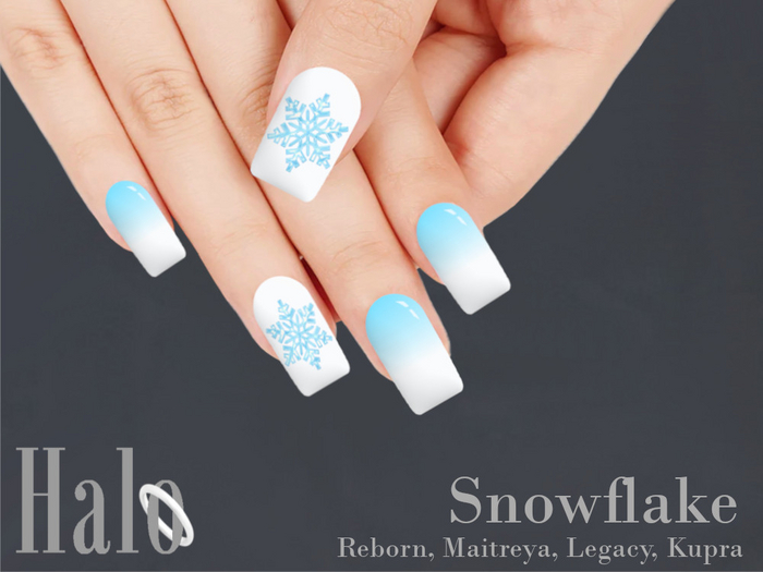 Halo Nails - Snowflake